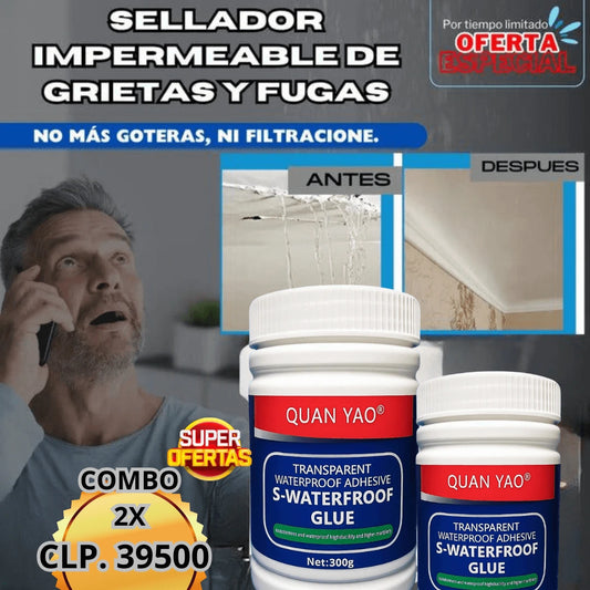 Sellador Impermeable de Grietas y Fugas (2 UNIDADES POR CLP 39500)