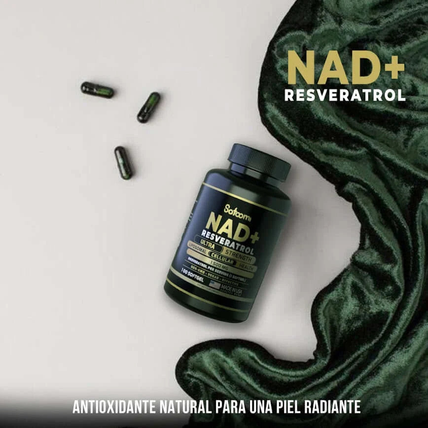 NAD + RESVERATROL 1500 MG OFERTA (2 x CPL 39000)