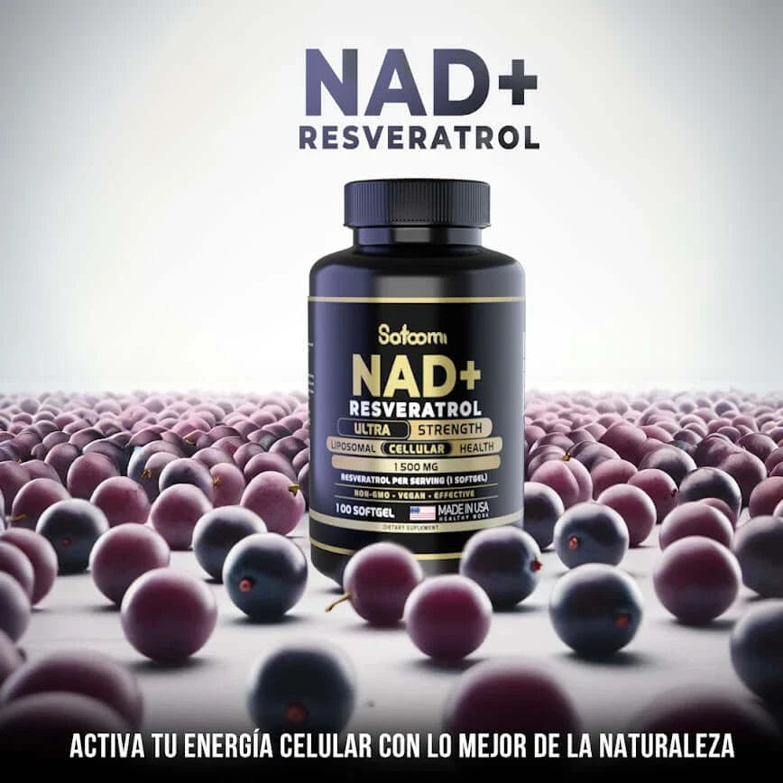 NAD + RESVERATROL 1500 MG OFERTA (2 x CPL 39000)